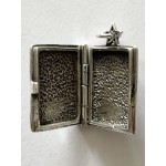 Pendant Silver Master Grimoire Pentagram Book Of Shadows 